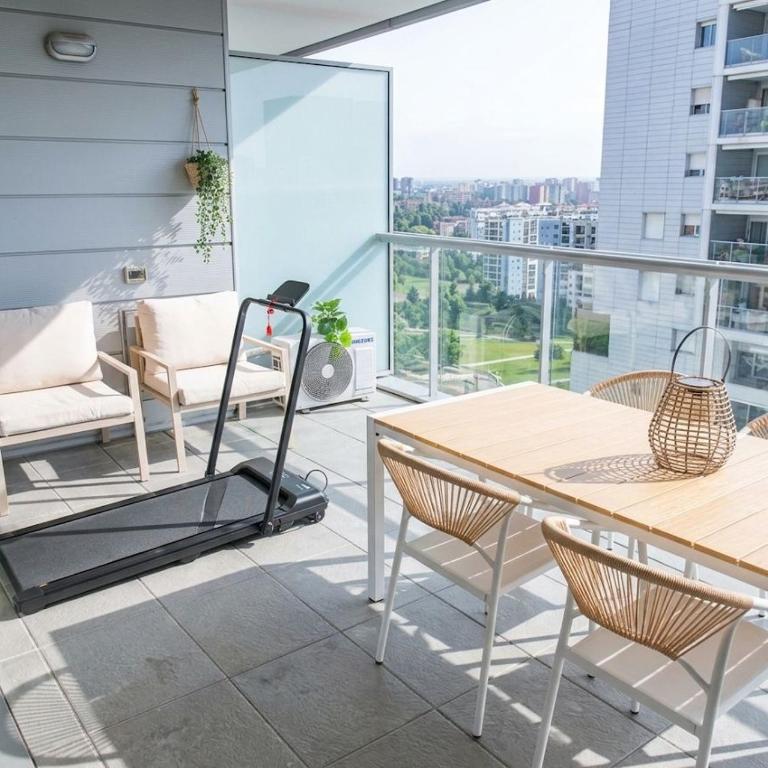 Panoramic terrace 16th floor Private Parking - Appartamento con 1 Camera da Letto - 1