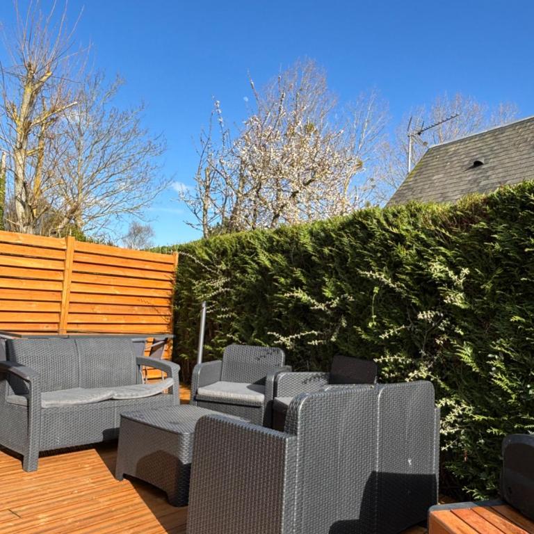 Cabourg Évasion Chalet & Jardin privé - Maison 3 Chambres - 35