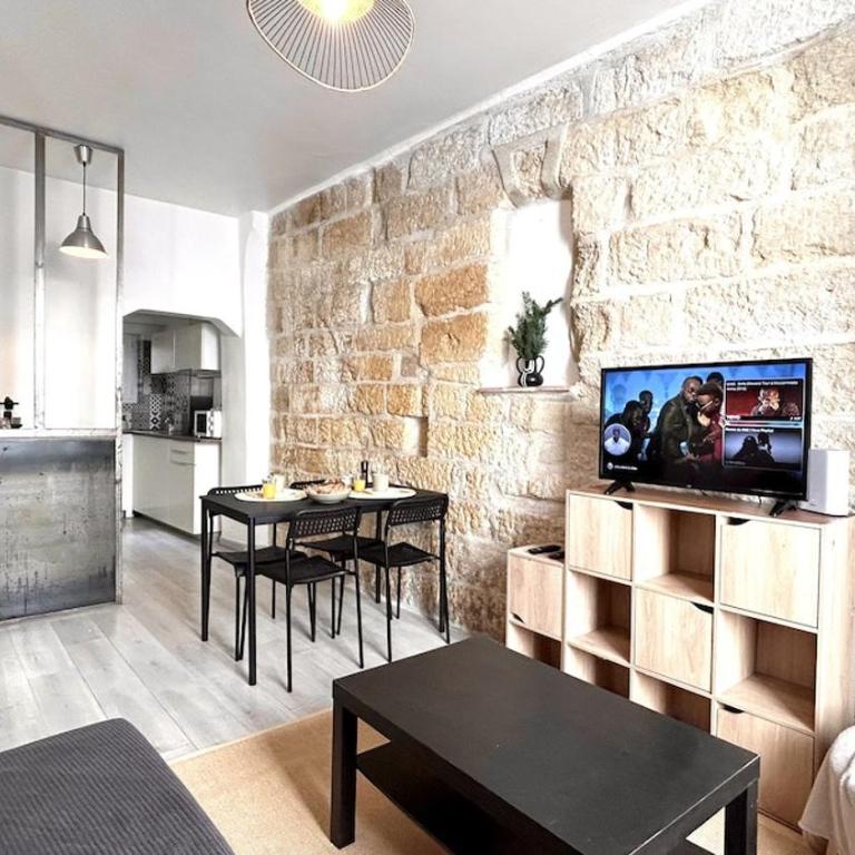 Coup de coeur T2 de charme Pierre apparente Centre - One-Bedroom Apartment - 8