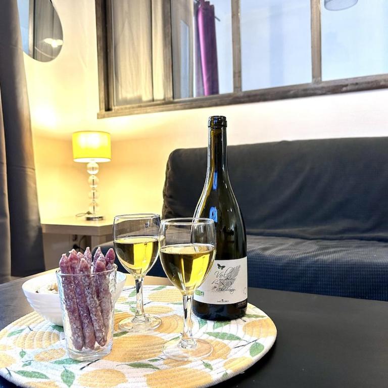 Coup de coeur T2 de charme Pierre apparente Centre - One-Bedroom Apartment - 4