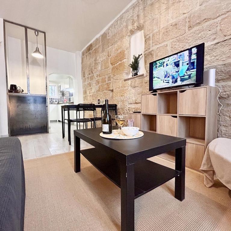 Coup de coeur T2 de charme Pierre apparente Centre - One-Bedroom Apartment - 3