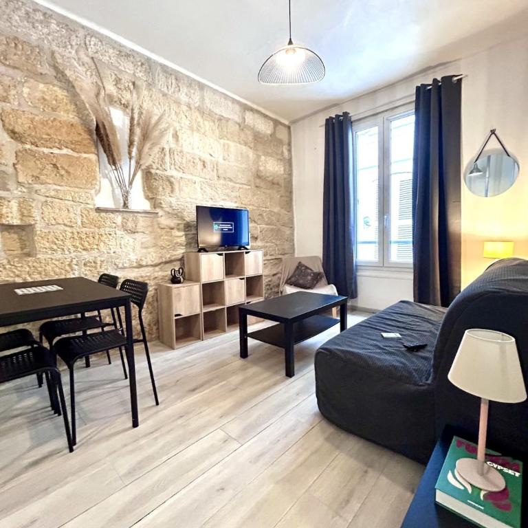 Coup de coeur T2 de charme Pierre apparente Centre - One-Bedroom Apartment - 6