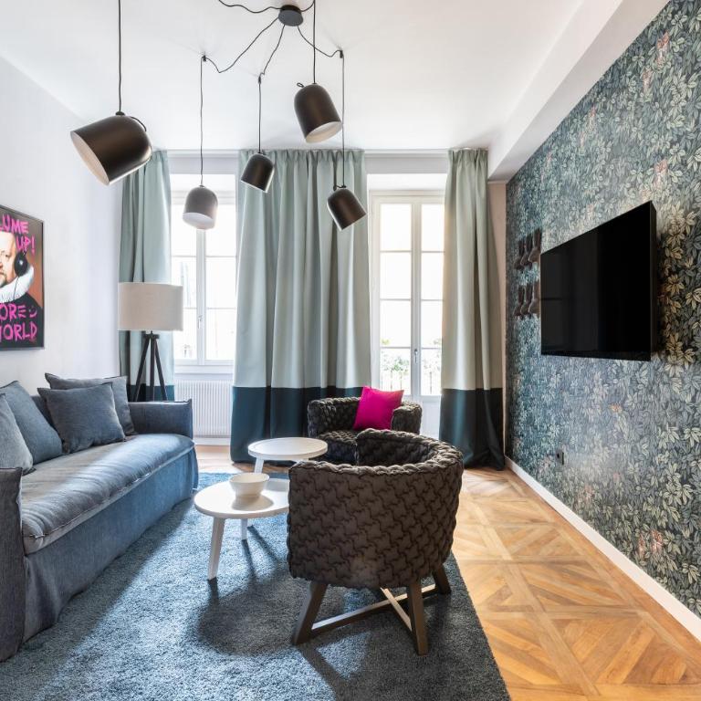 Palazzo Forti Verona Design Apartments - One-Bedroom Apartment with Balcony - 8