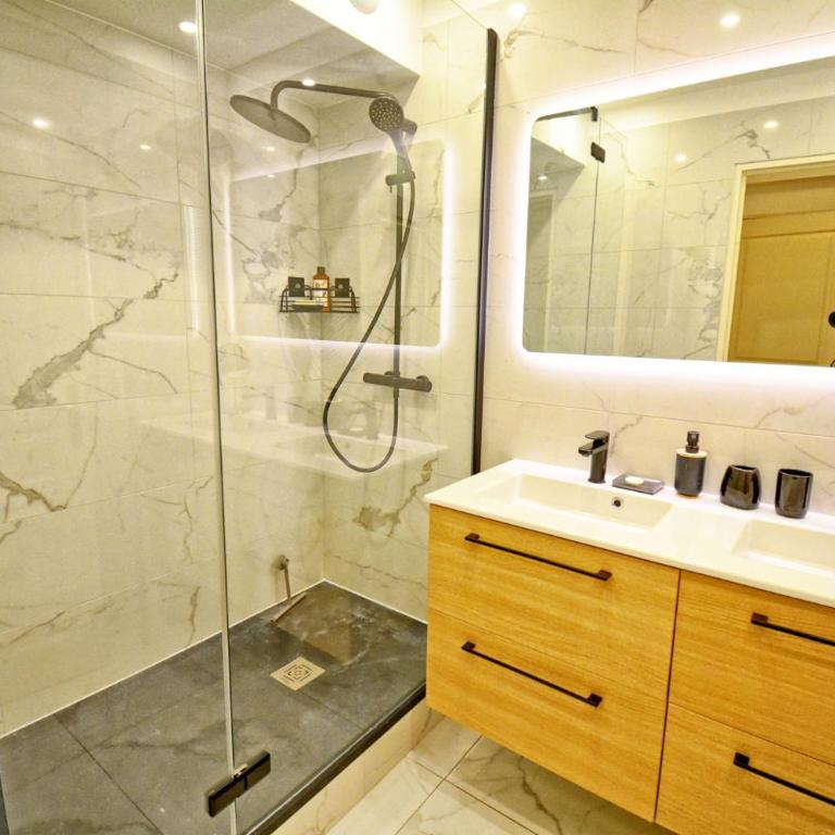 Appartement climatisé avec terrasse et parking - proche Cannes - Appartement 1 Chambre - 5