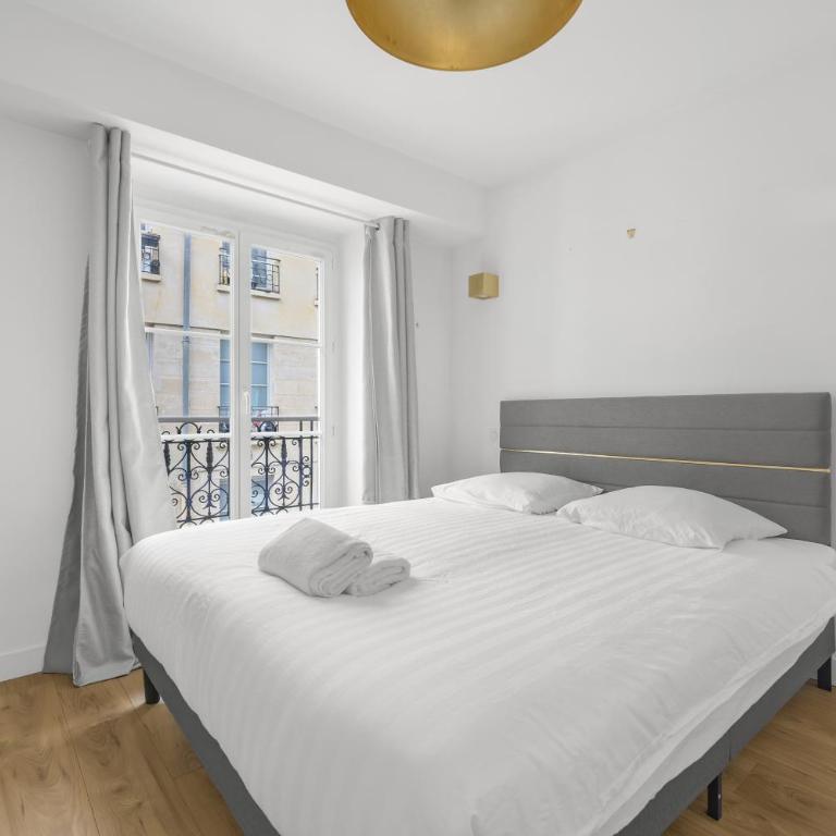 Hôtel de Ville Elegant 1BR Apartment with Netflix - Appartement 1 Chambre - 14