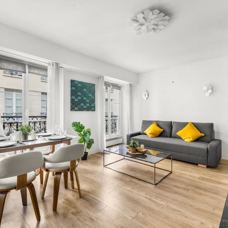 Hôtel de Ville Elegant 1BR Apartment with Netflix - Appartement 1 Chambre - 8