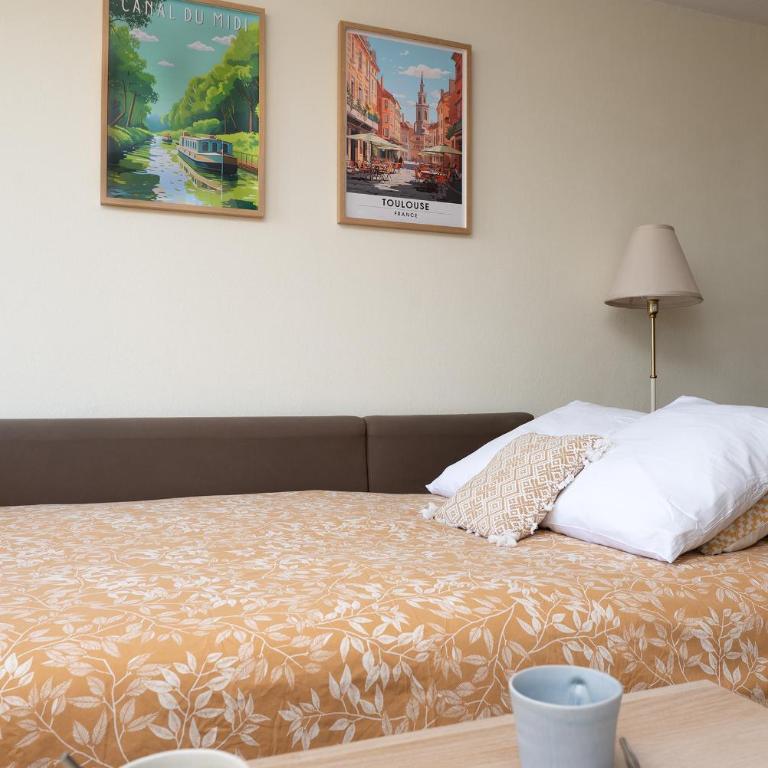 Appart climatisé Canal du Midi - Toulouse - Parking Privé - 10 min jardin des plantes - One-Bedroom Apartment - 10