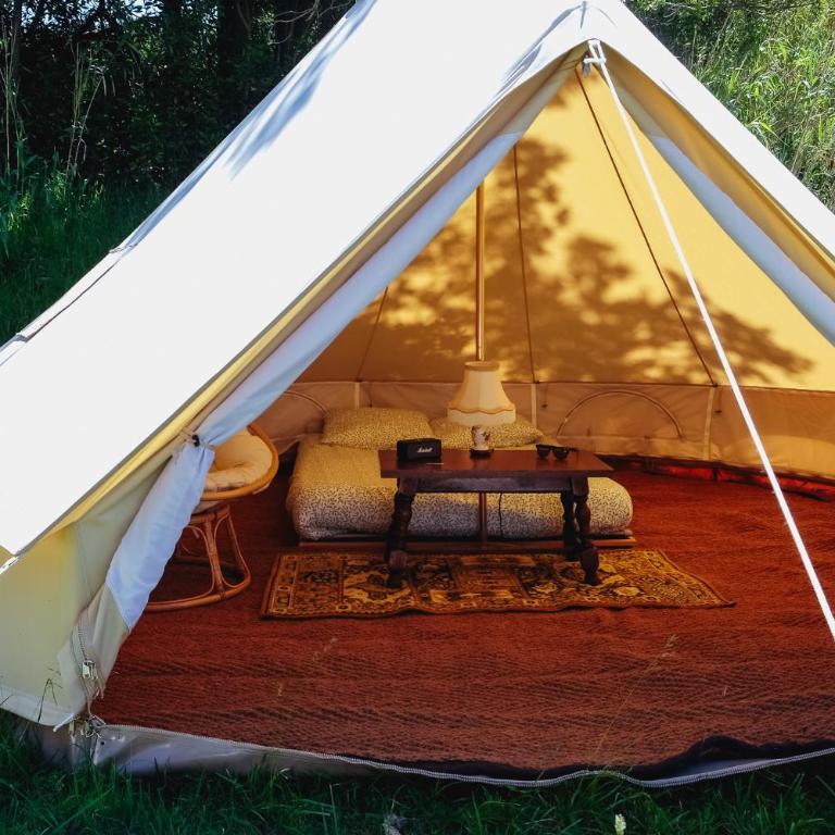 Tente double - Hegoa Surf Camp Pays Basque - Double Tent - Tienda Doble - Tienda - 5