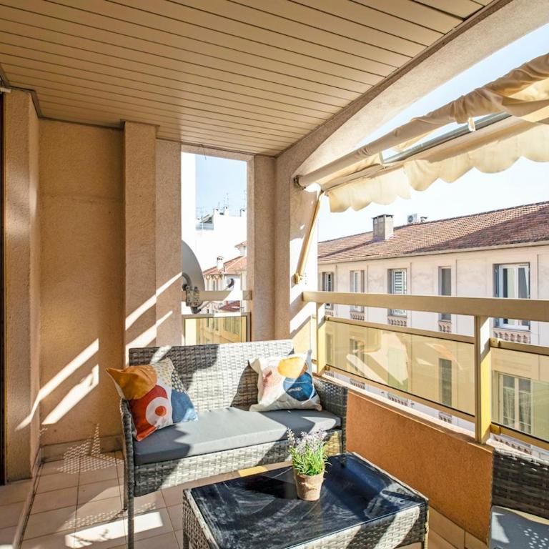 Juan-les-Pins Centre, Parking, terrasse, 1 chambre - Appartement 1 Chambre - 4