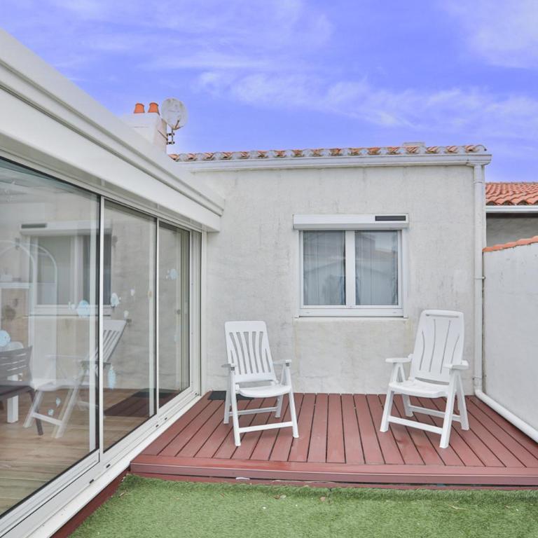 Baleiniers - Maison proche mer 6 pers - Jardin & garage - Three-Bedroom House - 8