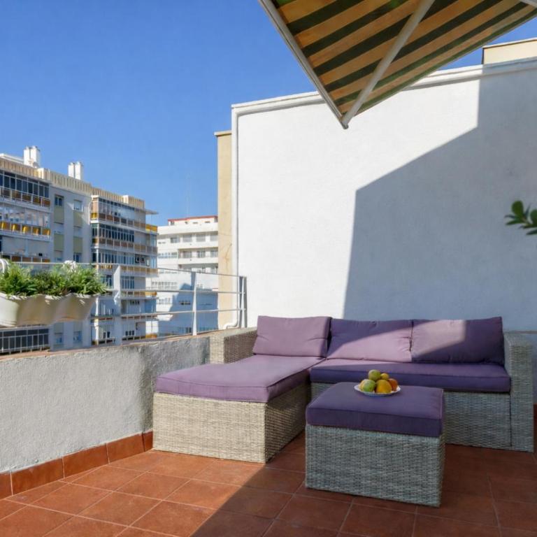 Atico La JOYITA free parking by Cadiz4Rentals - Apartamento con terraza - 3