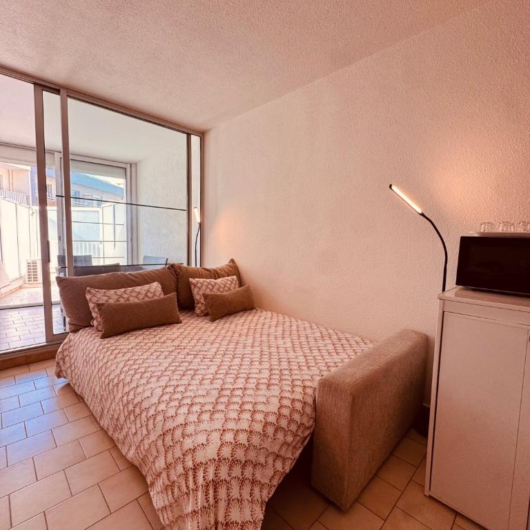 Rose des Sables - Plage à 30m - Clim - Palavas-LaConciergerieByNina - Appartement 1 Chambre avec Terrasse - 12
