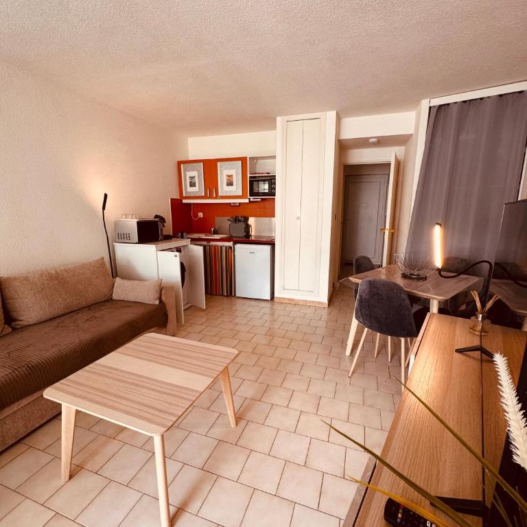 Rose des Sables - Plage à 30m - Clim - Palavas-LaConciergerieByNina - Appartement 1 Chambre avec Terrasse - 6