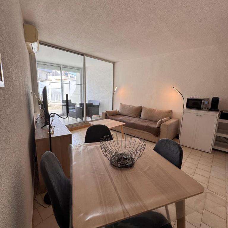 Rose des Sables - Plage à 30m - Clim - Palavas-LaConciergerieByNina - Appartement 1 Chambre avec Terrasse - 3