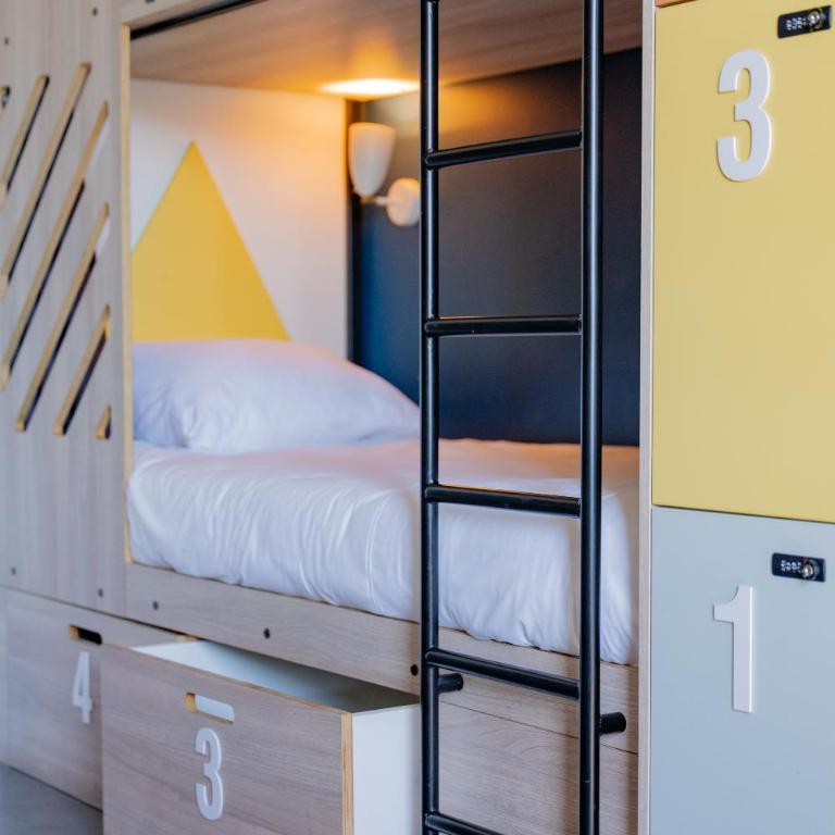 SLO HOSTEL Bordeaux - Lit dans Dortoir Mixte de 4 Lits - 4