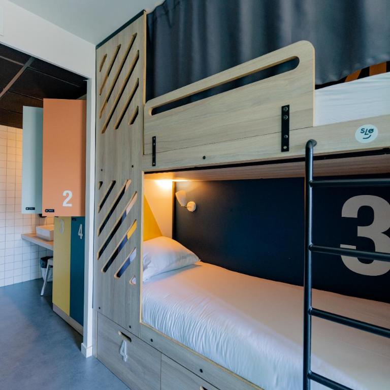 SLO HOSTEL Bordeaux - Lit dans Dortoir Mixte de 4 Lits - 7
