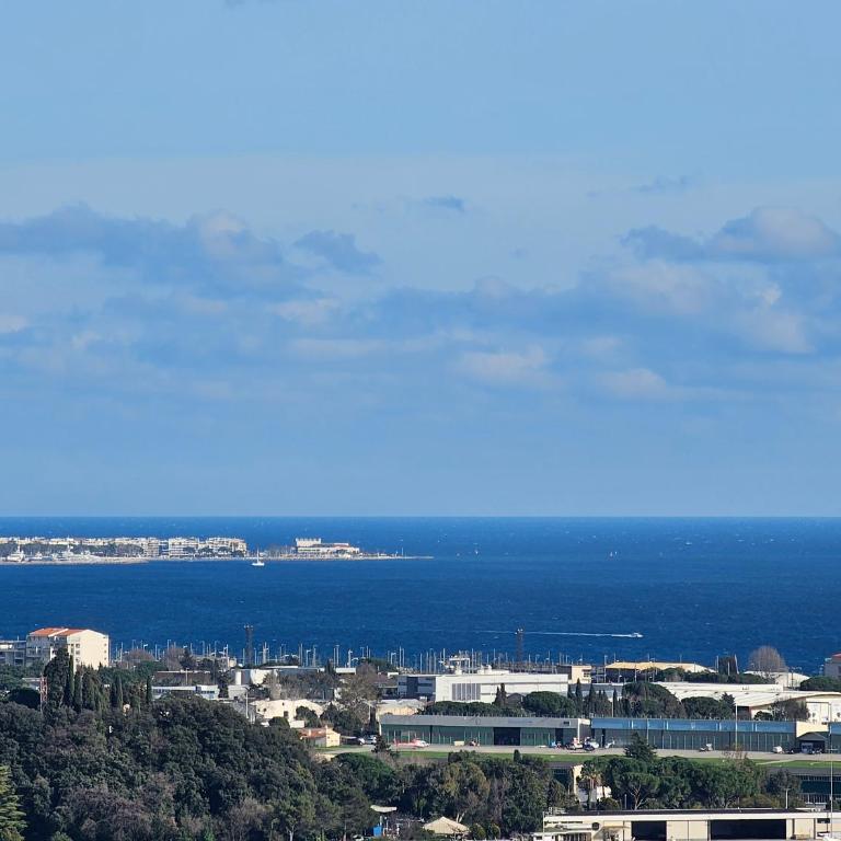 Panorama unique résidence standing Cannes à portée & Piscine Chauffée - Apartment mit 1 Schlafzimmer, Meerblick und Terrasse - 14