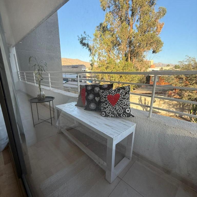 Departamento con piscina y Estacionamiento, A Pasos del Casino Antay - One-Bedroom Apartment - 8