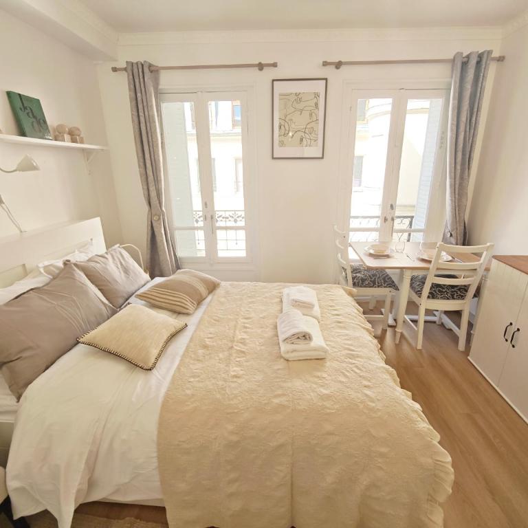 Charming Bright Studio 3 Min Walk to Opéra for 2 - Appartement 1 Chambre - 12