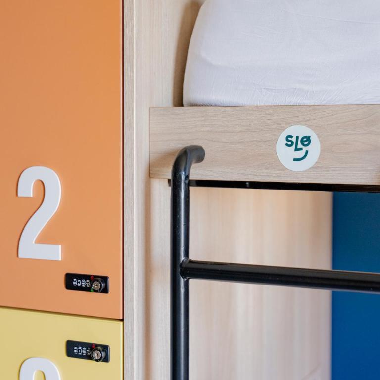 SLO HOSTEL Bordeaux - Lit dans Dortoir Mixte de 6 Lits - 8