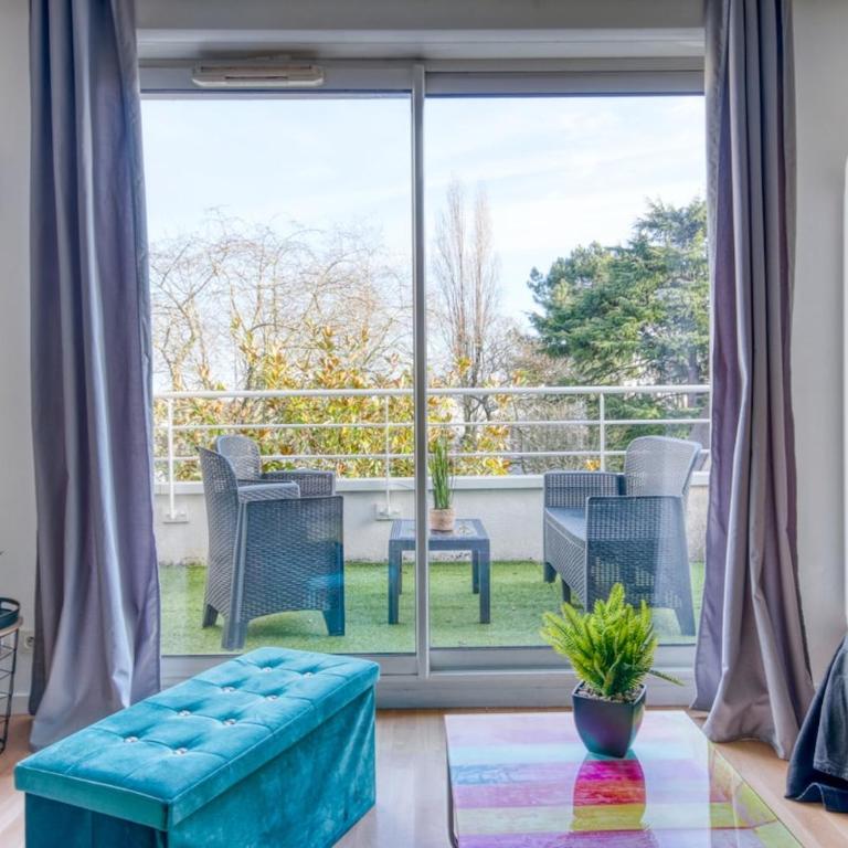 Le Cémaé - T3 paisible avec terrasse à Vannes - Apartamento de 2 dormitorios - 14