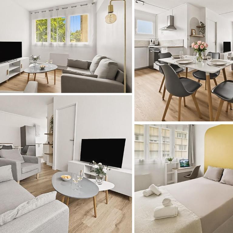 T4 moderne et convivial en centre-ville - Appartamento con 3 Camere da Letto - 2