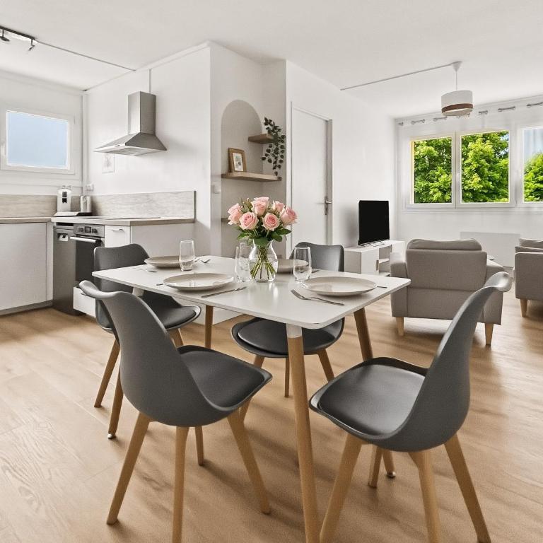 T4 moderne et convivial en centre-ville - Appartamento con 3 Camere da Letto - 9
