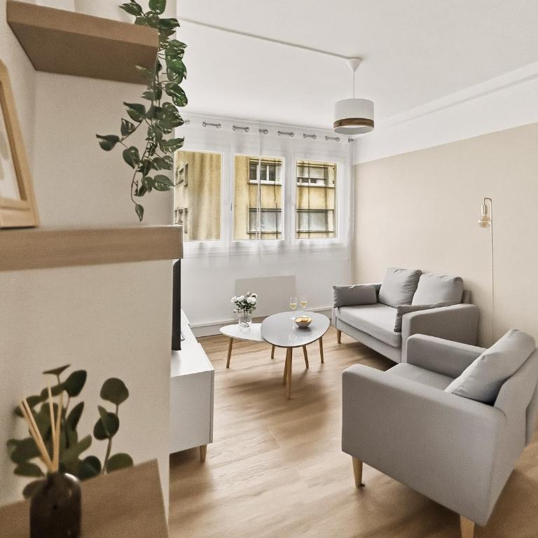 T4 moderne et convivial en centre-ville - Appartamento con 3 Camere da Letto - 8