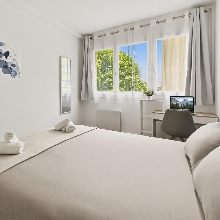 T4 moderne et convivial en centre-ville - Appartamento con 3 Camere da Letto - 22