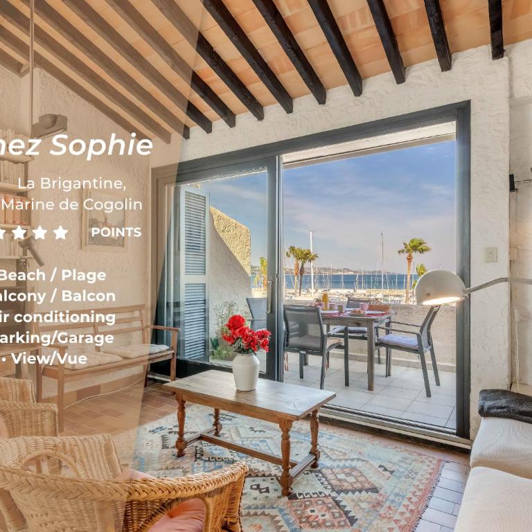 Chez Sophie - Superbe appartement vue mer - Apartment mit 1 Schlafzimmer, Balkon und Meerblick - 1