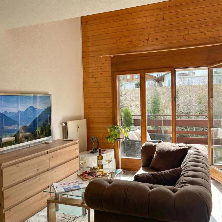 Duplex lumineux avec vue - Apartment mit Blick auf die Berge - 1
