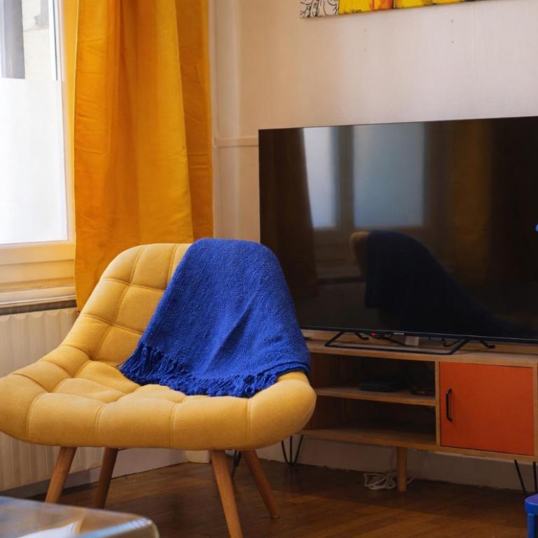 appartement tendance & artistique - centre ville d Angers - 4 PERS - Deluxe Studio - 8