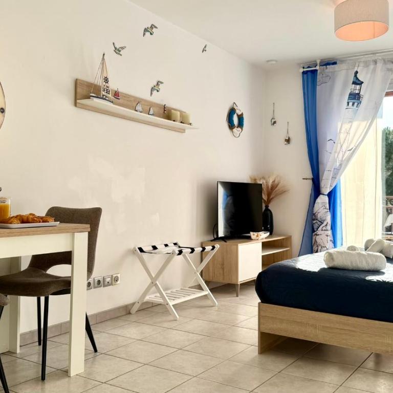 Oasis marine avec terrasse - Appartement 1 Chambre - 10