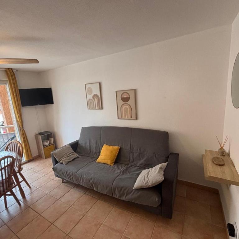 Appartement accès plage et Résidence avec piscine - Two-Bedroom Apartment - 4