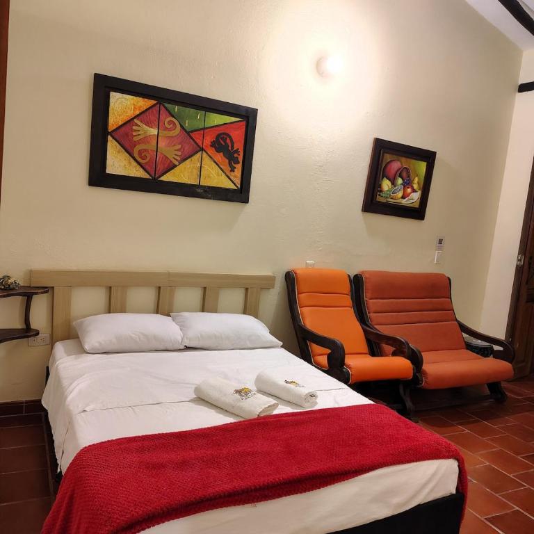 Apartaestudio Kaila - en el centro de Barichara - Apartamento de 1 dormitorio - 18