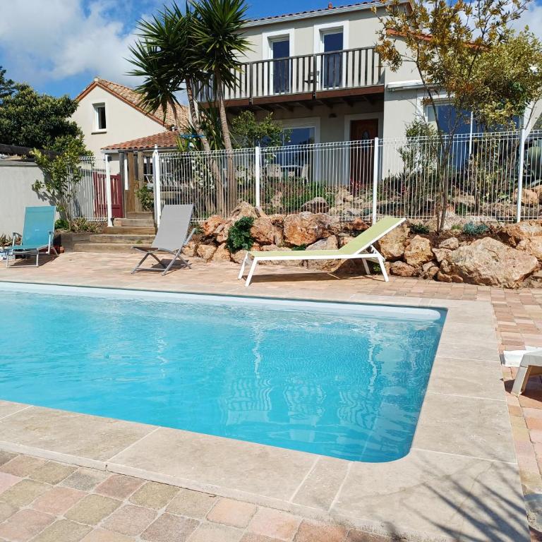 Grande villa neuve avec piscine près mer et Sète - Villa - 1