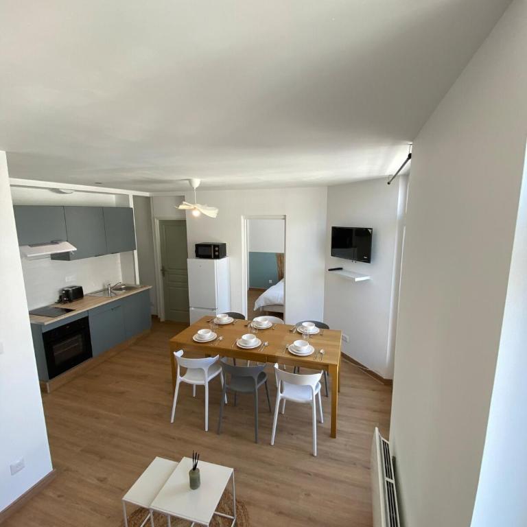 L'écume Céleste 4 6 pers à 3 min de la plage - Two-Bedroom Apartment - 8