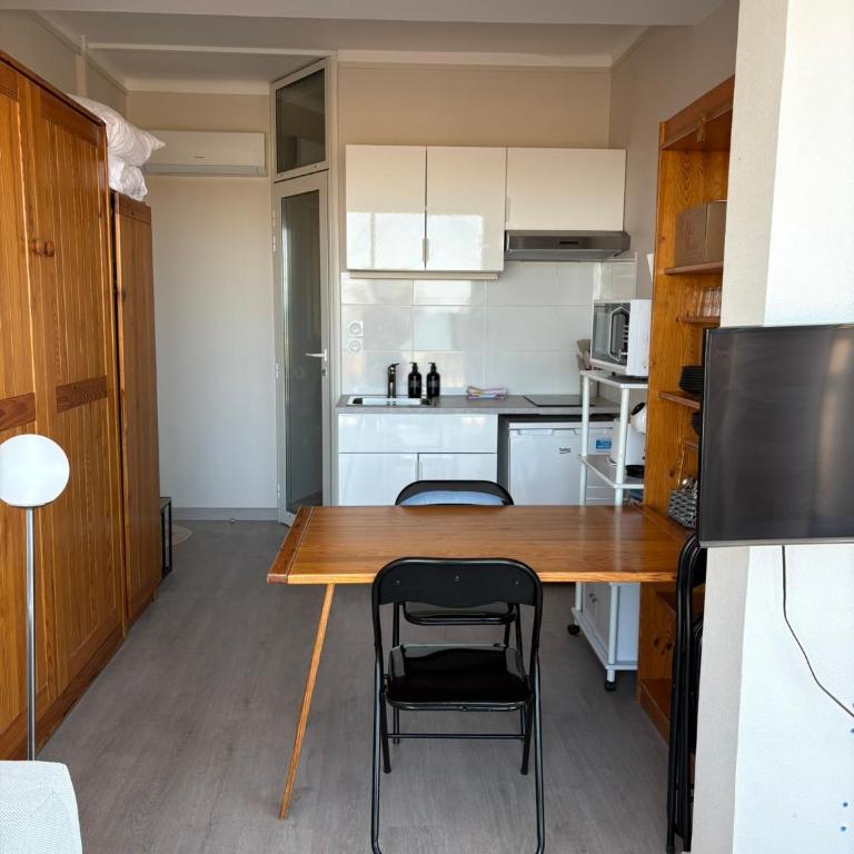 Studio vue mer Valras-Plage - One-Bedroom Apartment - 4
