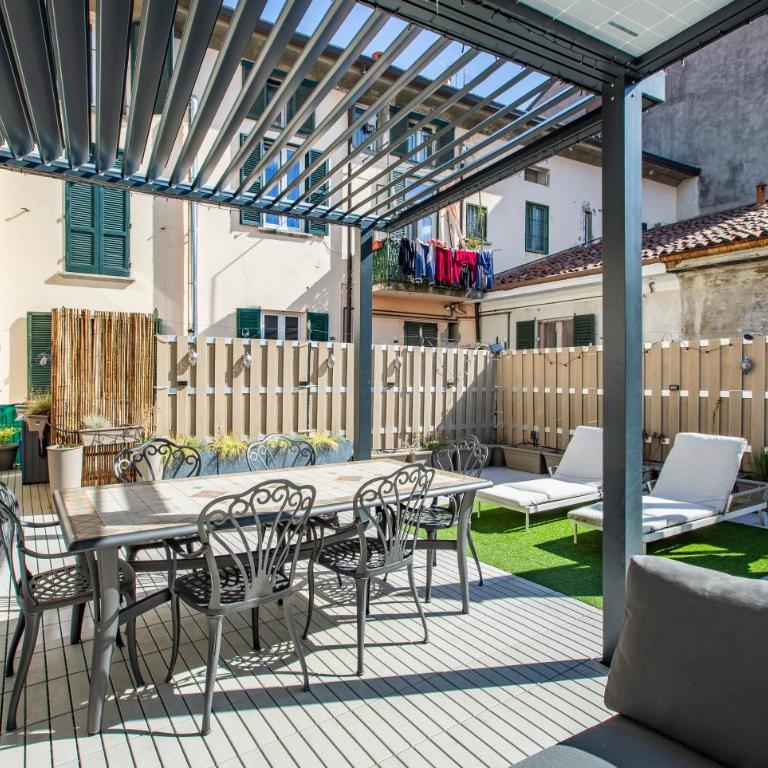 Lake Como - Old Town Terrace Apartment - 3 min from Lake and Station - Apartment mit 1 Schlafzimmer - 17