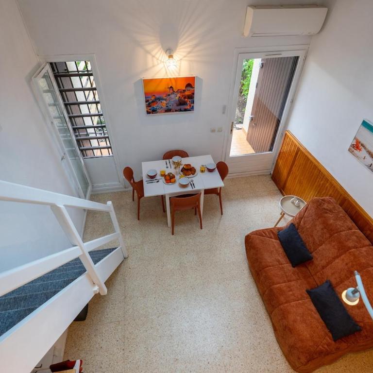 Petit cocon rénové 4 pers, clim, wifi, parking - Haus mit 2 Schlafzimmern - 12