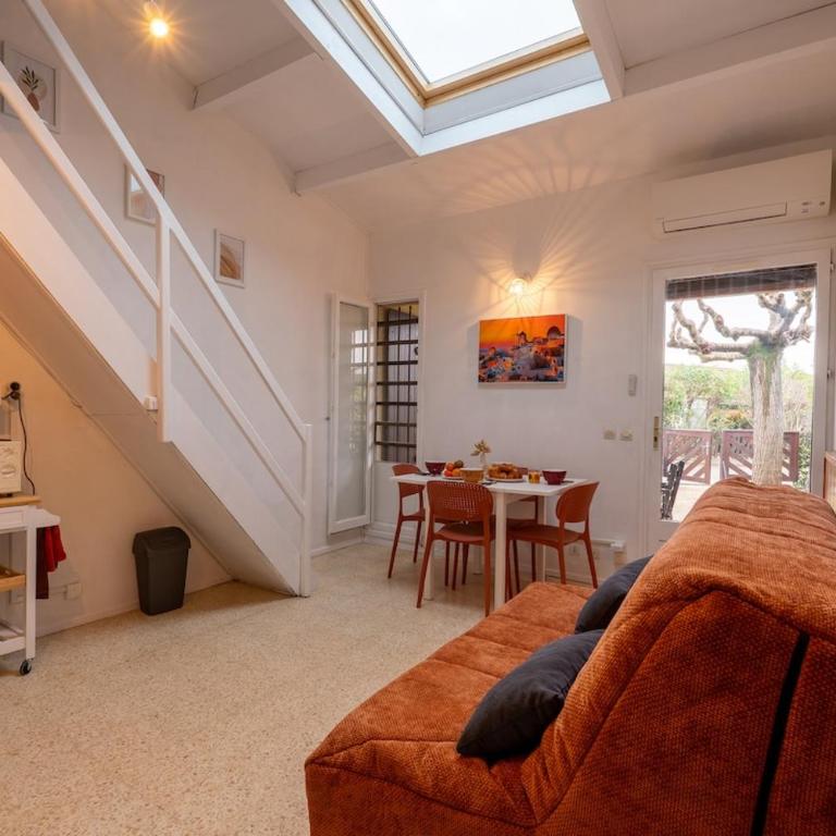 Petit cocon rénové 4 pers, clim, wifi, parking - Haus mit 2 Schlafzimmern - 4