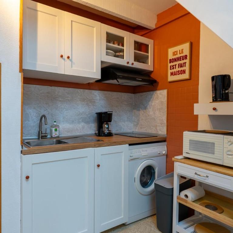 Petit cocon rénové 4 pers, clim, wifi, parking - Haus mit 2 Schlafzimmern - 44