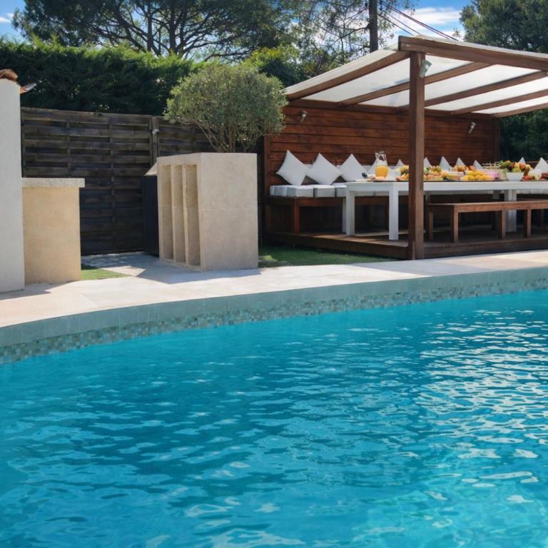 Villa Design Mougins - Pool House & Piscine sous les Palmiers - Villa 3 Chambres - 9