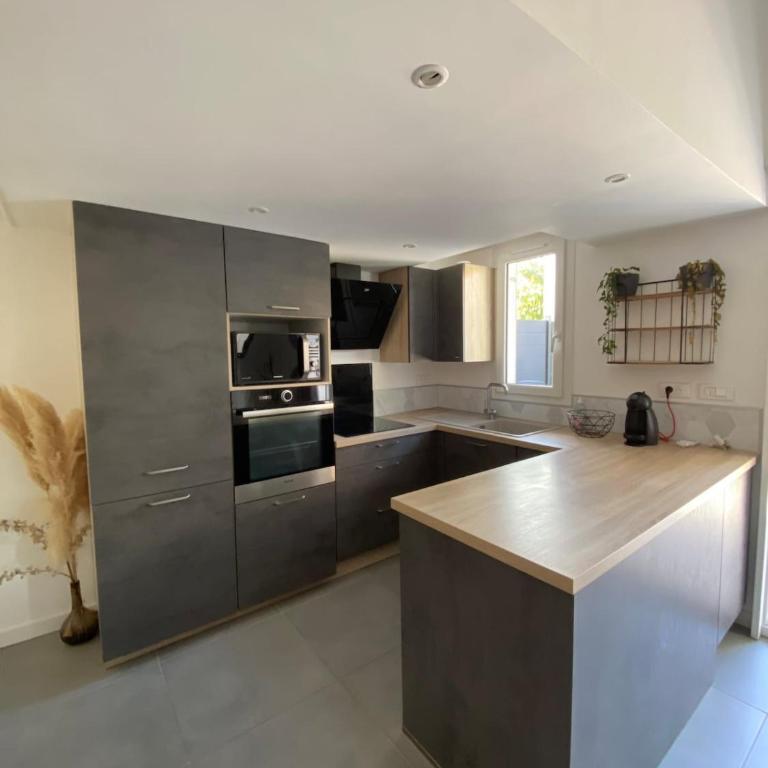 Location saisonnière à Palavas, clim, piscine - Maison 1 Chambre - 9