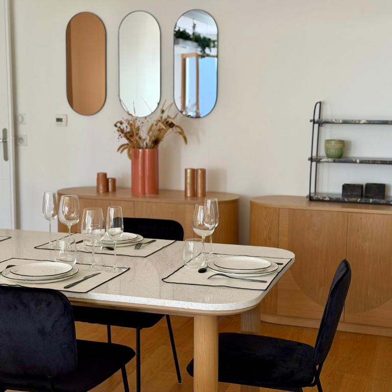 Appart Rénové avec Terrasse - Bail mobilité - Appartement 3 Chambres - 5