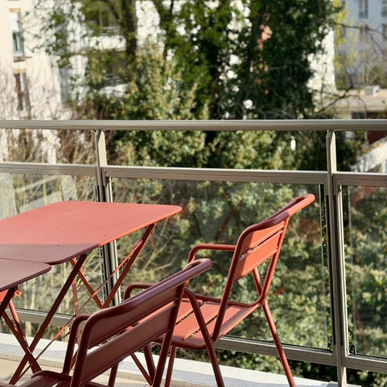 Appart Rénové avec Terrasse - Bail mobilité - Appartement 3 Chambres - 6