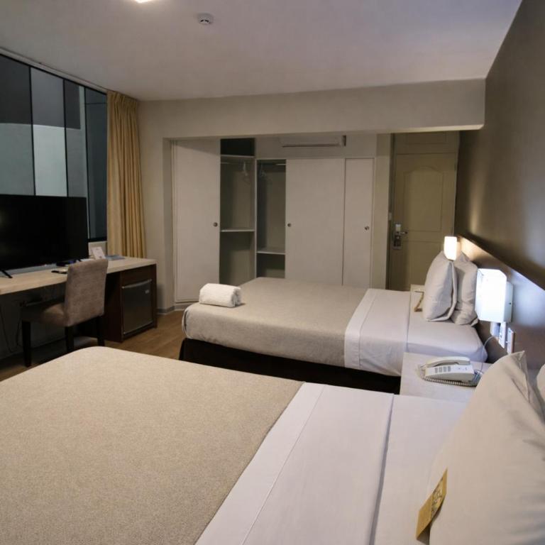 Palmetto Hotel Business La Perla - Habitación Doble - 2 camas - 5