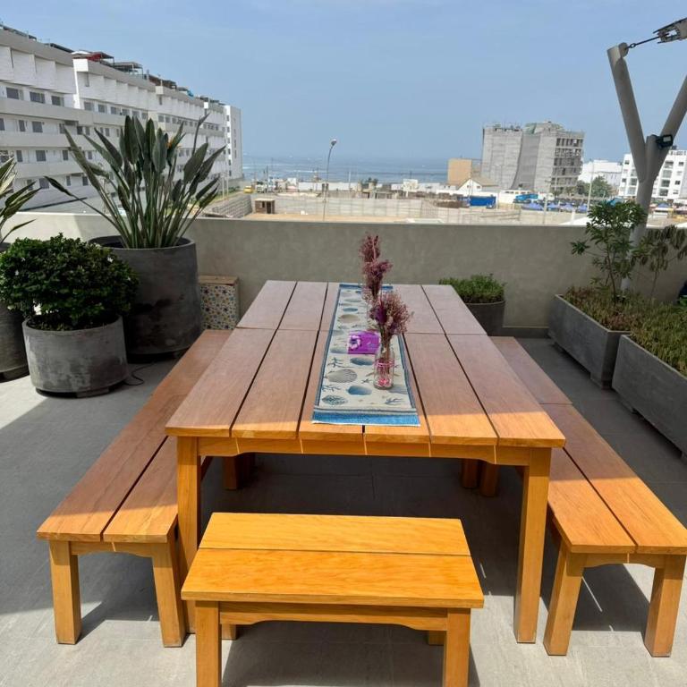 Makava House Departamento en San Bartolo - Apartamento de 2 dormitorios con vistas a la piscina - 5