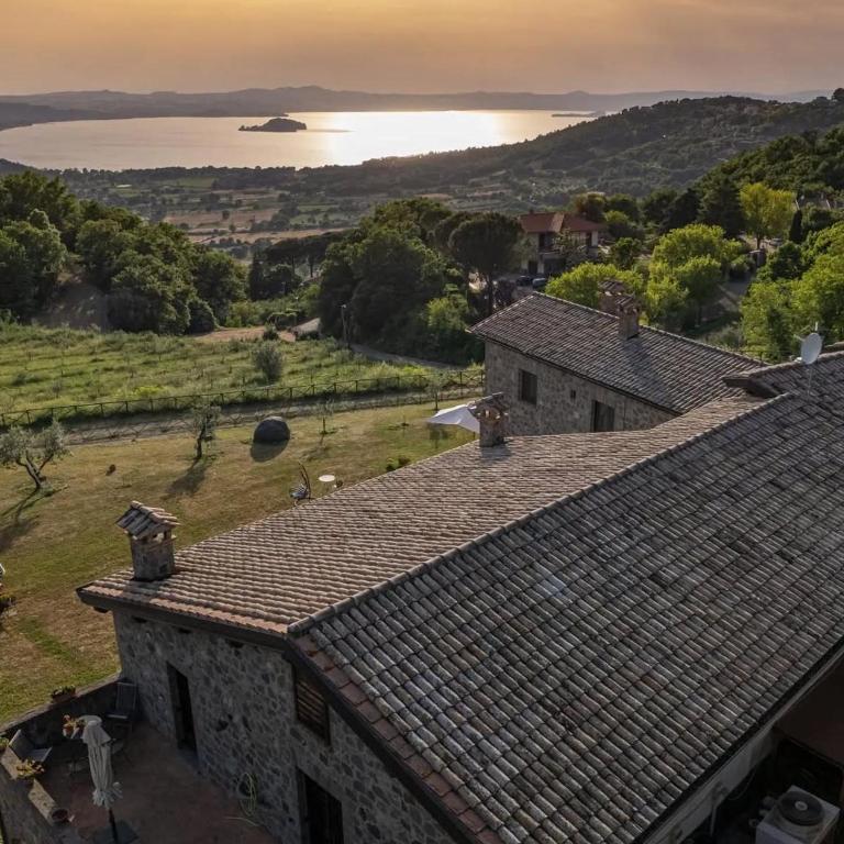 Agriturismo Le Casette Sul Lago - Camera Quadrupla con Vista Lago - 7