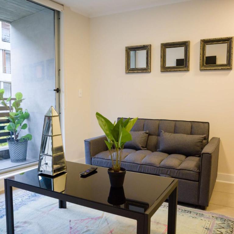Terrace Vibe Chic Apartment Steps from Metro - Apartment - 14